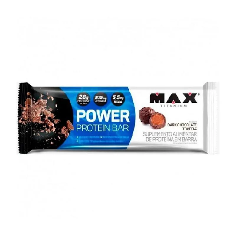 POWER PROTEIN BAR (41G) - SABOR: DARK CHOCOLATE TRUFFLE