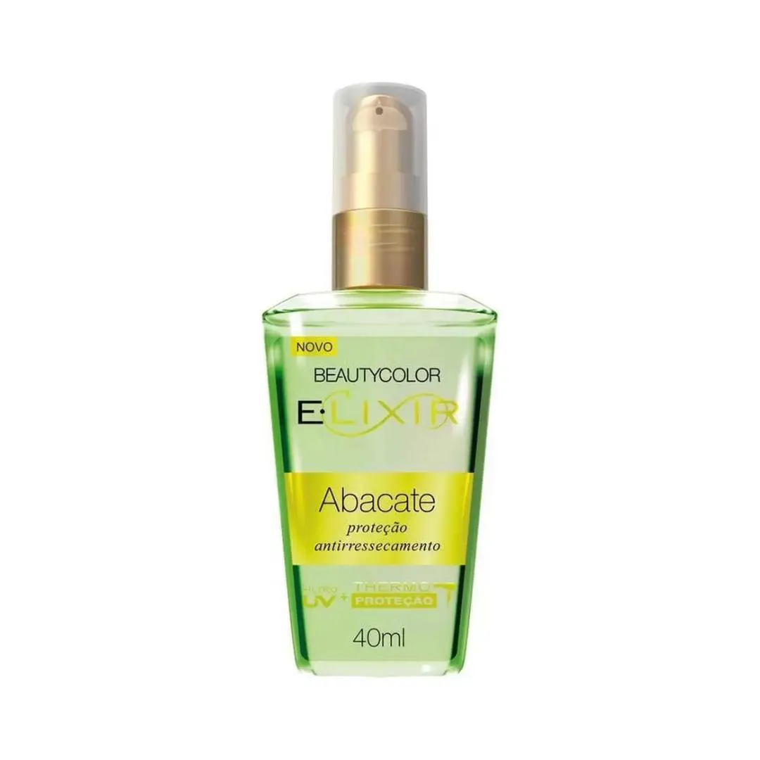 ÓLEO BEAUTYCOLOR ELIXIR CAPILAR ABACATE 40ML