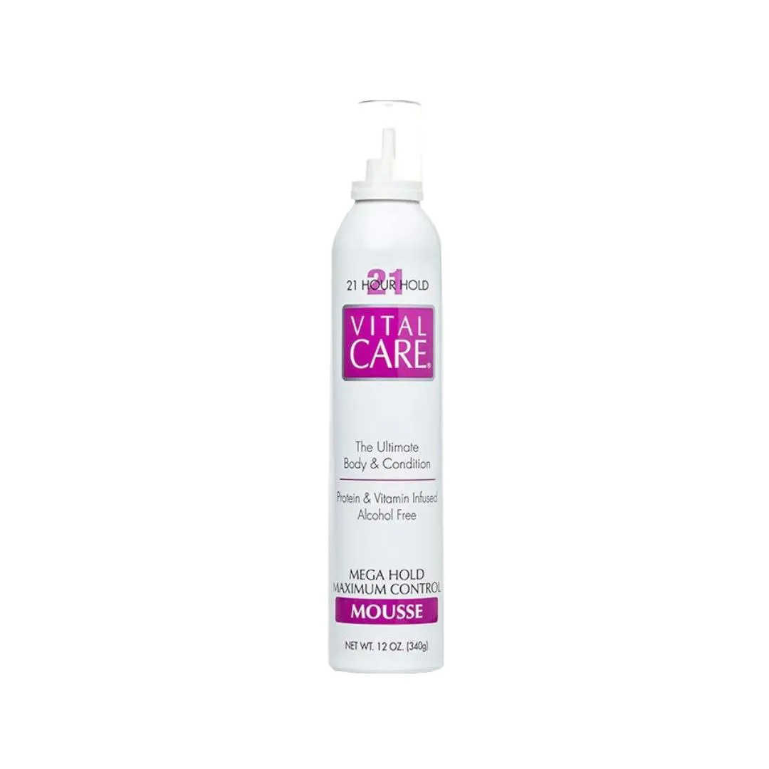 MOUSSE VITAL CARE 21H MEGA HOLD MAXIMUM CONTROL 340G