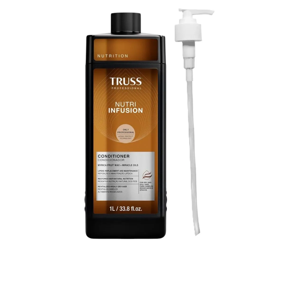 KIT TRUSS NUTRI INFUSION - CONDICIONADOR 1L + VáLVULA PUMP