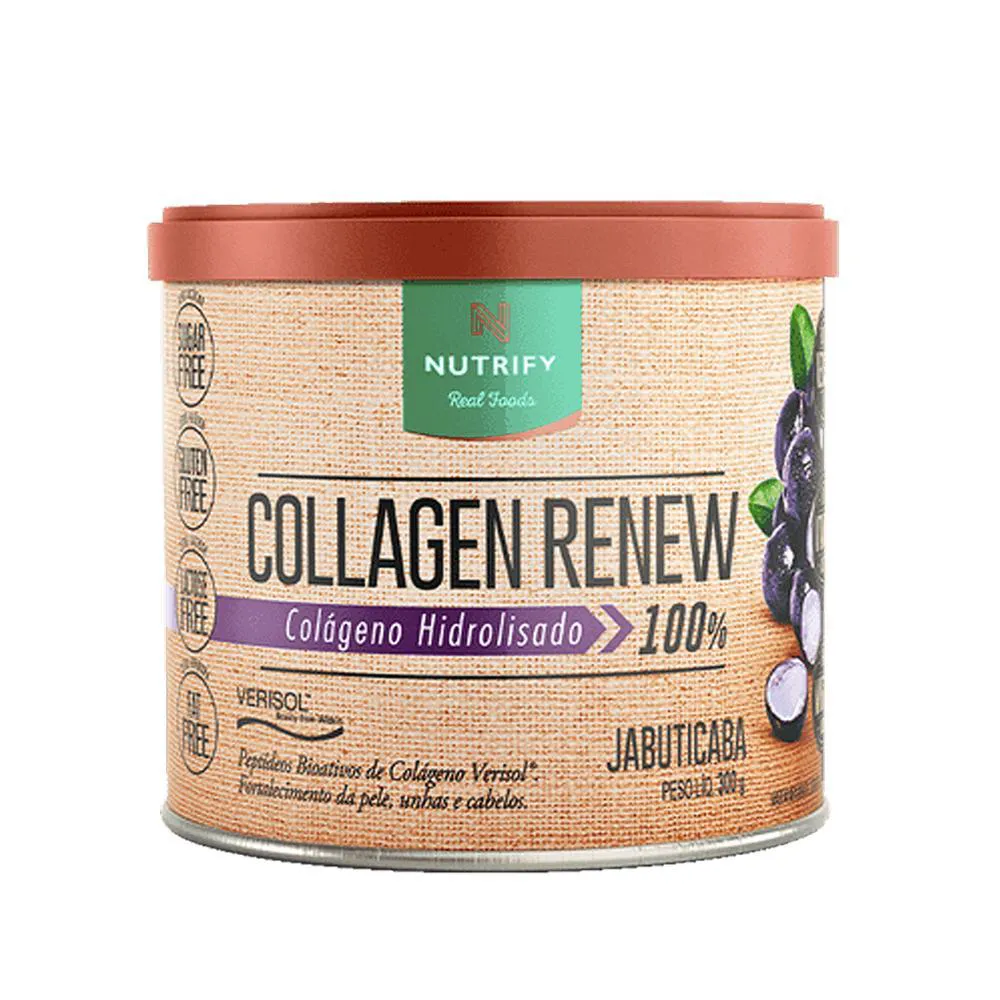 NUTRIFY COLLAGEN RENEW JABUTICABA COLáGENO HIDROLISADO 300G