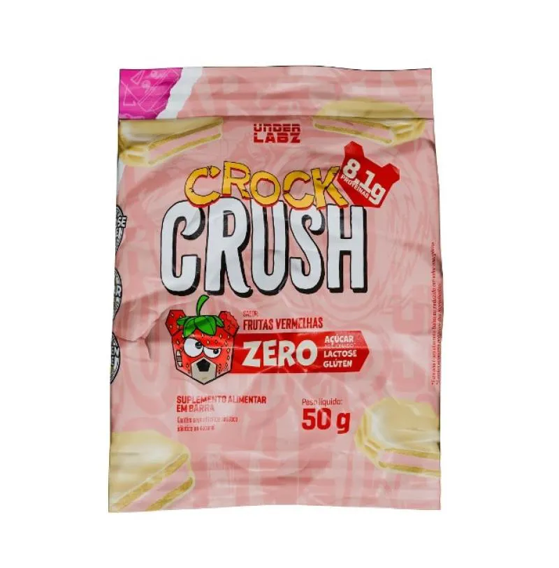 CROCK CRUSH (50G) - SABOR: FRUTAS VERMELHAS