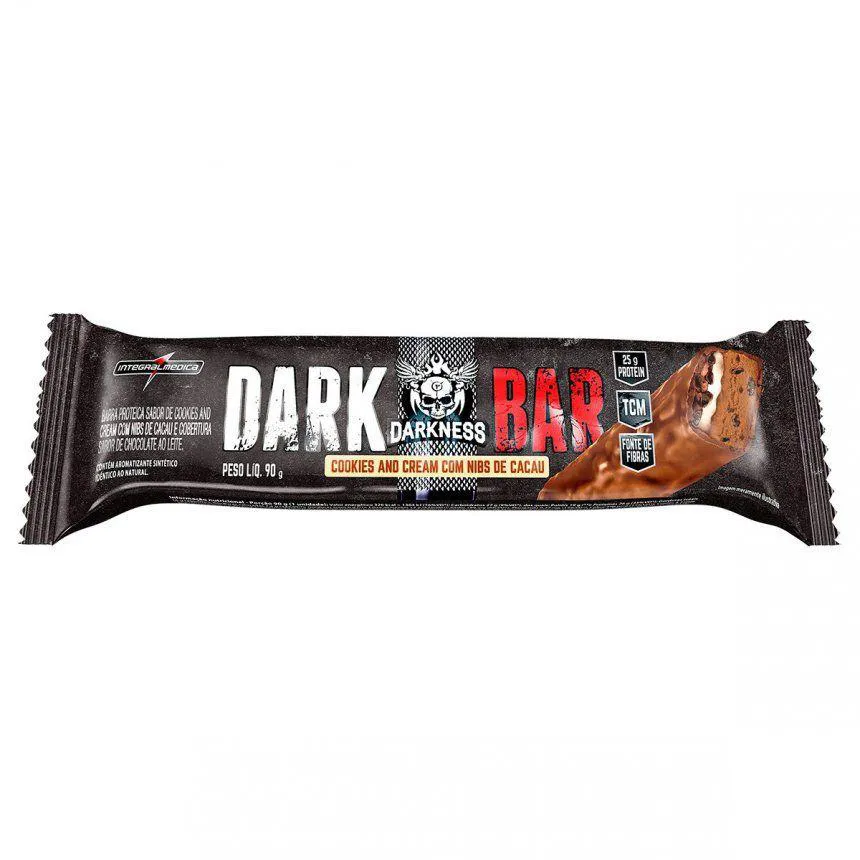 DARK BAR (90G) - SABOR: COOKIES AND CREAM C/ NIBS DE CACAU