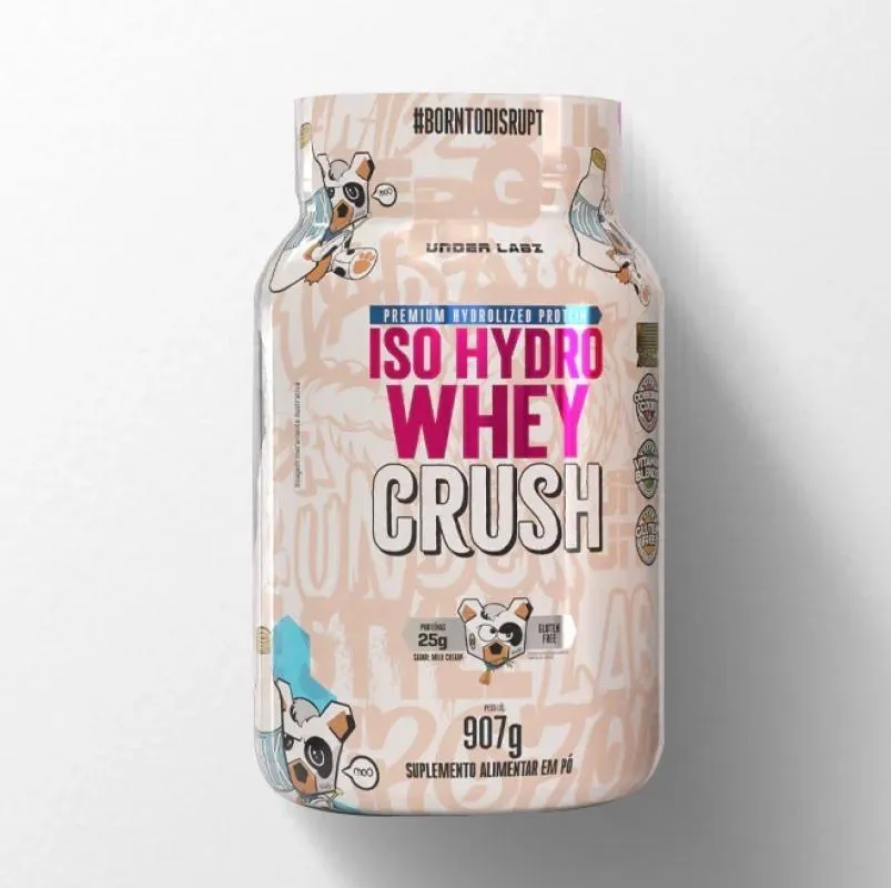 ISO HYDRO WHEY CRUSH (907G) - SABOR: MILK CREAM