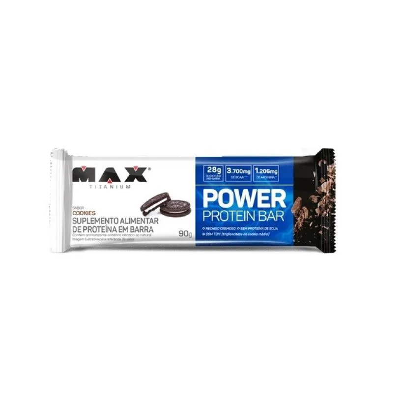 POWER PROTEIN BAR (90G) - SABOR: COOKIES