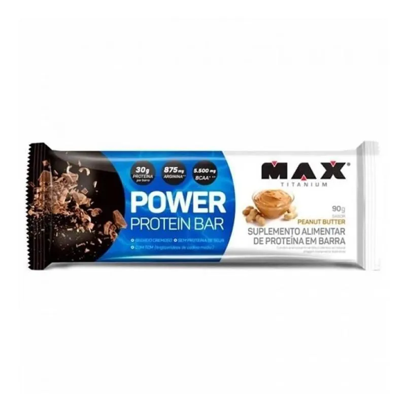 POWER PROTEIN BAR (90G) - SABOR: PEANUT BUTTER
