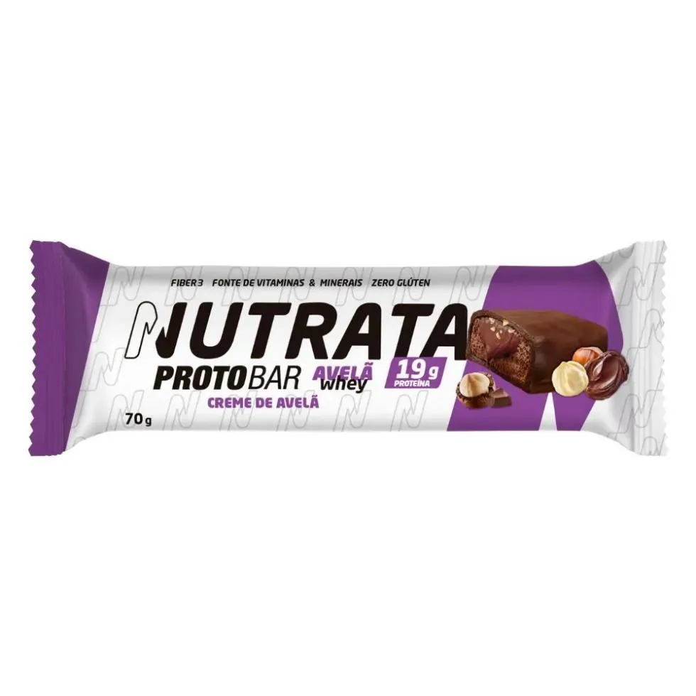 PROTOBAR (70G) - SABOR: AVELã WHEY