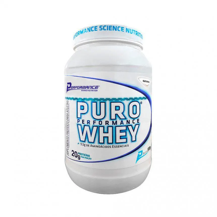 PURO PERFORMANCE WHEY (909G) - SABOR: NATURAL