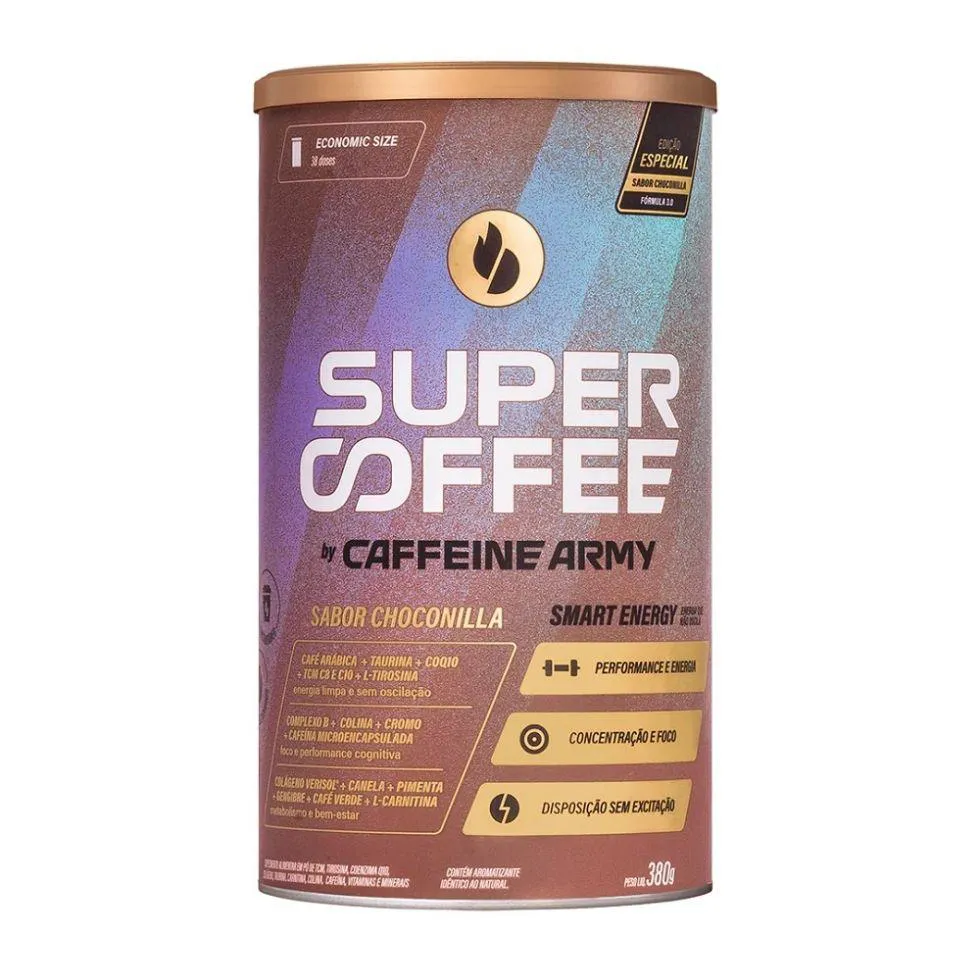 SUPERCOFFEE 3.0 (380G) - SABOR: CHOCONILLA
