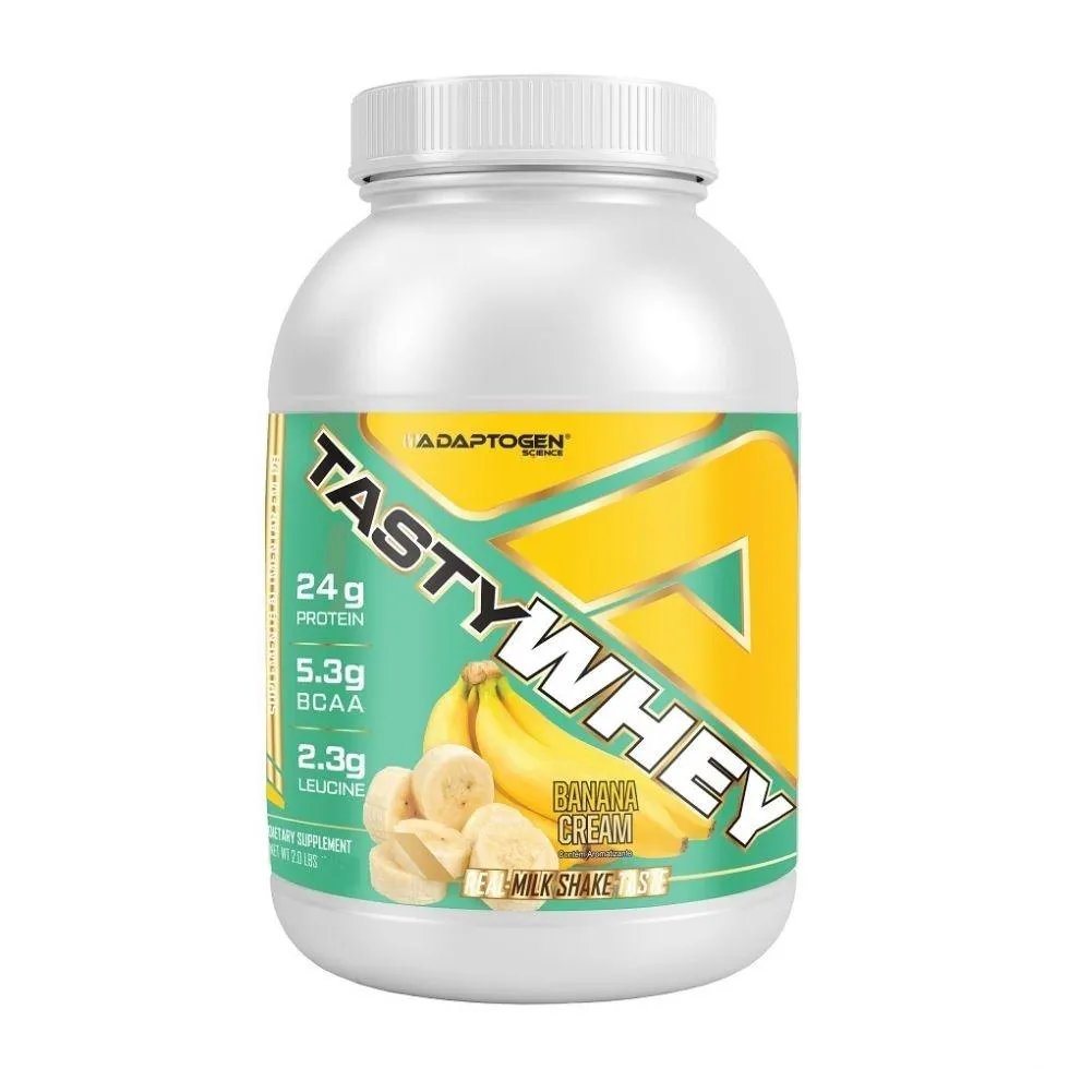 TASTY WHEY (900G) - SABOR: BANANA CREAM.