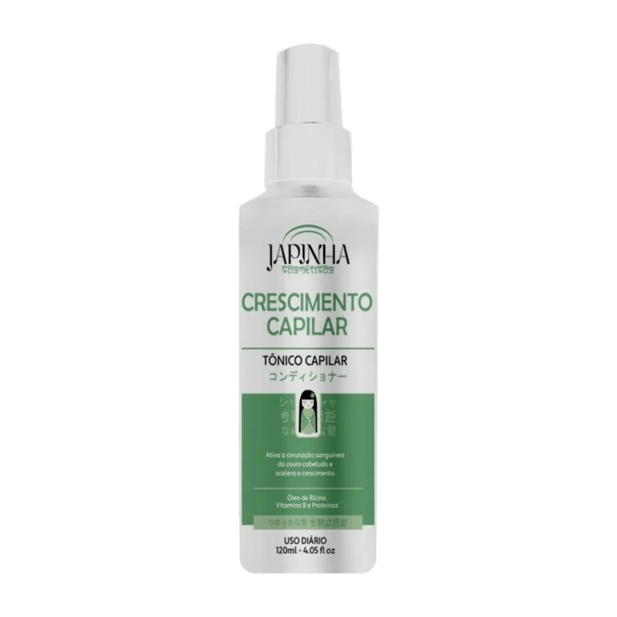JAPINHA CRESCIMENTO TôNICO CAPILAR 120ML