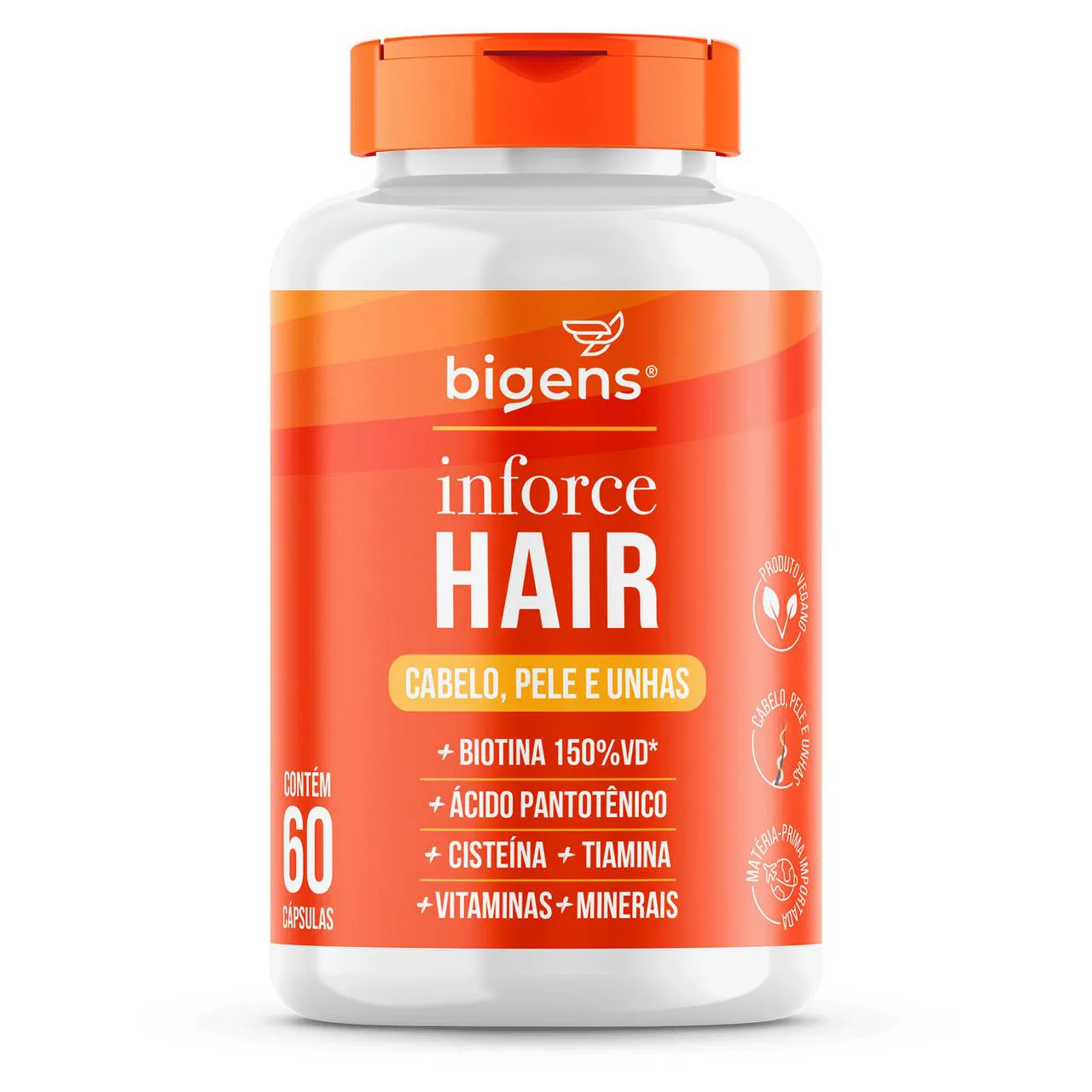 Bigens Inforce Hair 60 Cápsulas