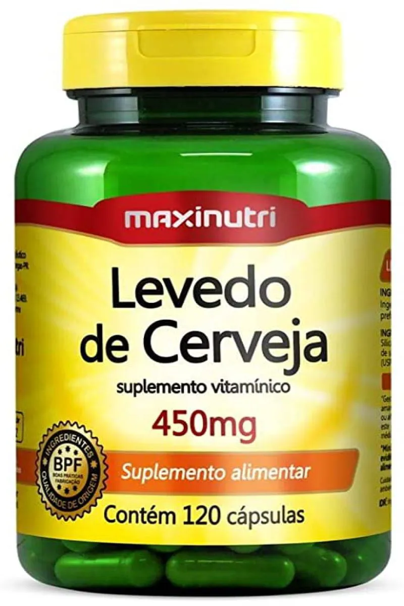 POLIVITAMíNICO LEVEDO DE CERVEJA 450MG 120 CáPSULAS