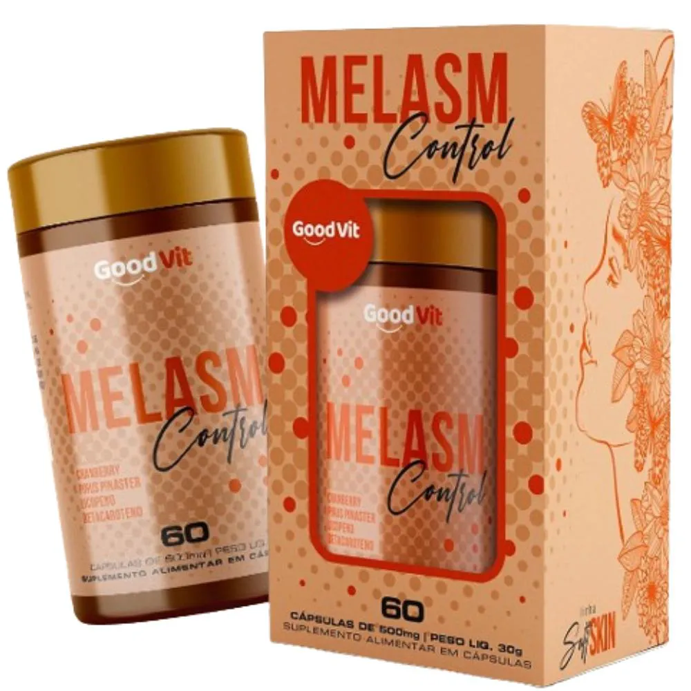 MELASM CONTROL C/60 CáPSULAS - GOOD VIT