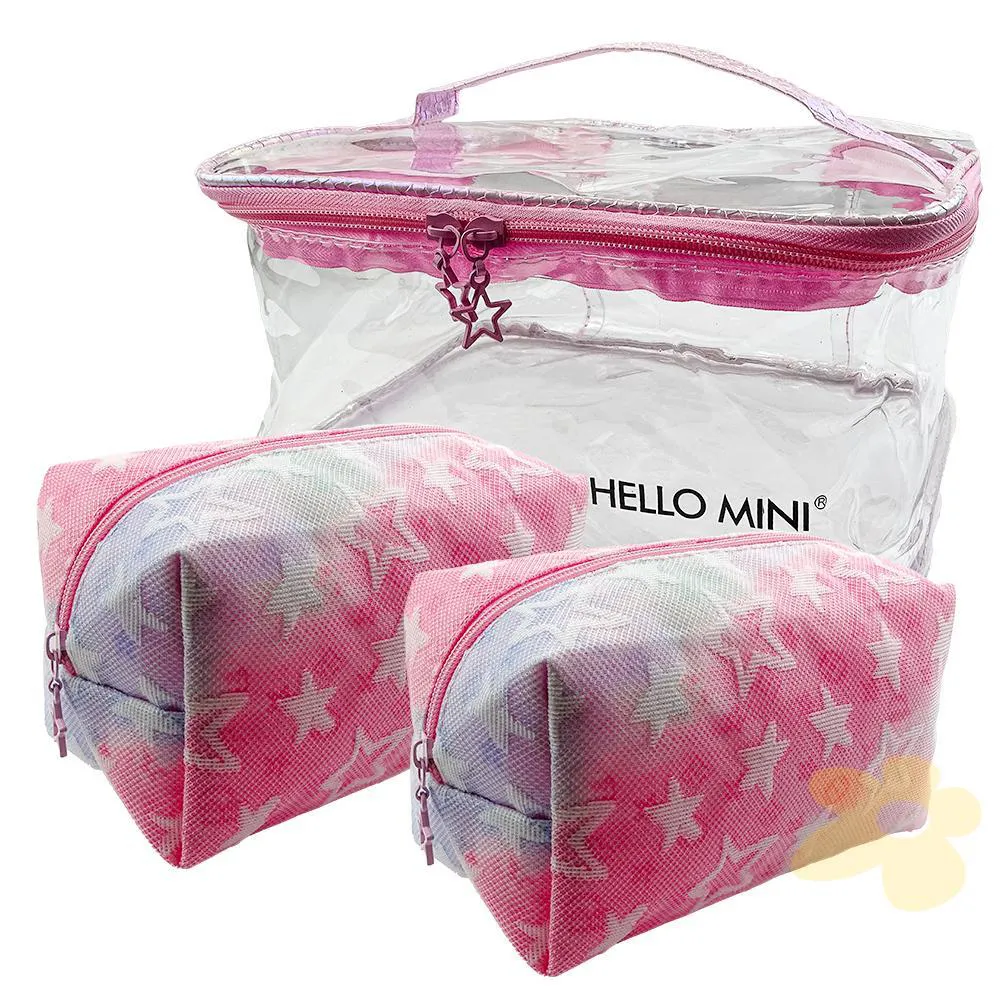 KIT 3 NECESSAIRES G | HELLO MINI