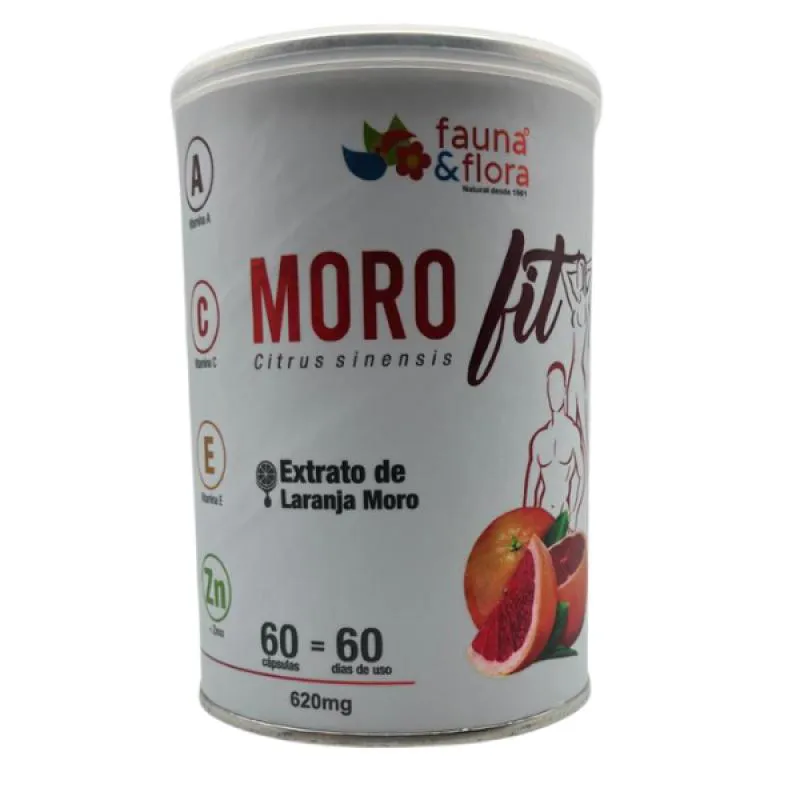MOROFIT - LARANJA MORO 500MG 60 CAPS