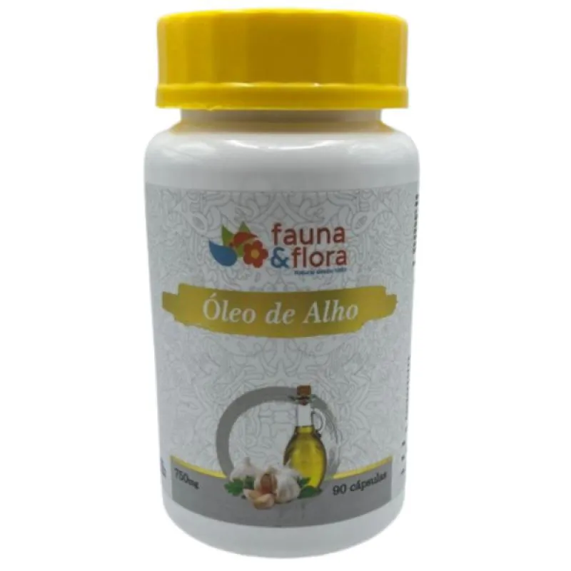 ÓLEO DE ALHO 750MG 90 CAPS