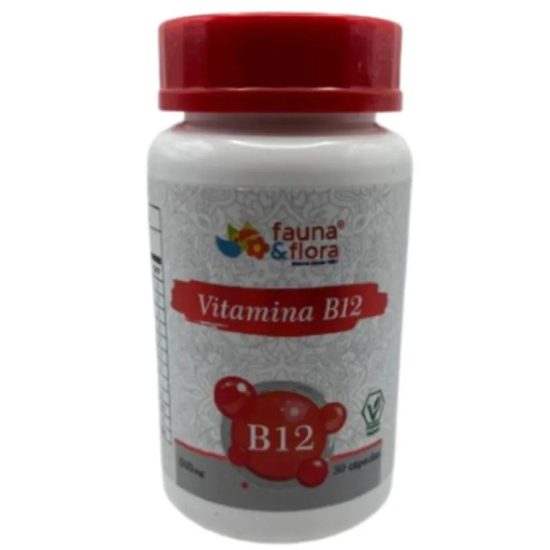 VITAMINA B12 500MG 30 CAPS