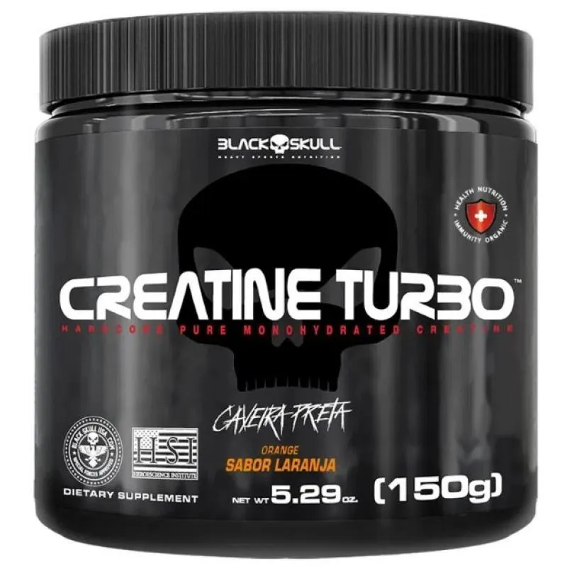 CREATINE TURBO (150G) - SABOR: LARANJA