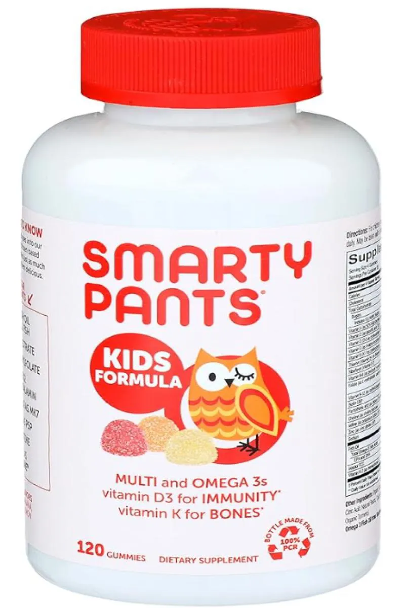 SMARTYPANTS KIDS COMPLETE 120 GUMMIES – MULTIVITAMíNICO INFANTIL COMPLETO, 120 GUMMIES