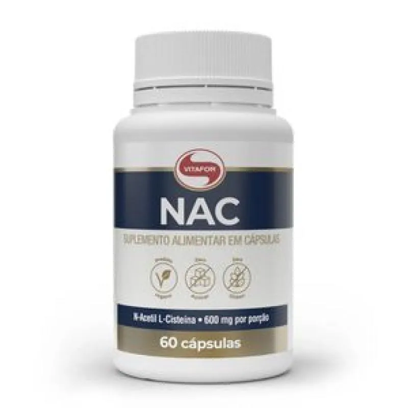 NAC 750MG VITAFOR 60 CÁPSULAS