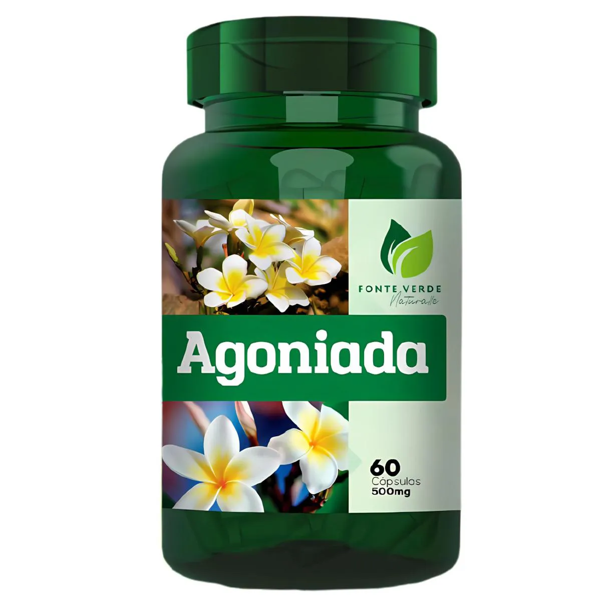 AGONIADA 500MG 120 CAPSULAS - FONTE VERDE