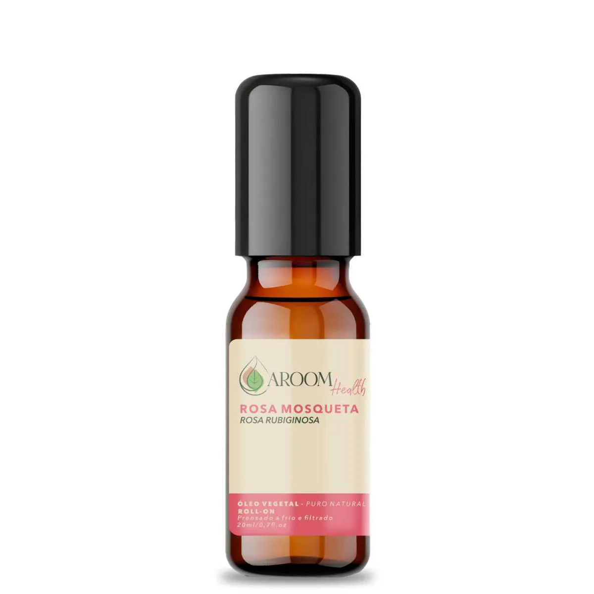 ÓLEO DE ROSA MOSQUETA (RUBIGINOSA) 100% PURO - 20 ML AROOM