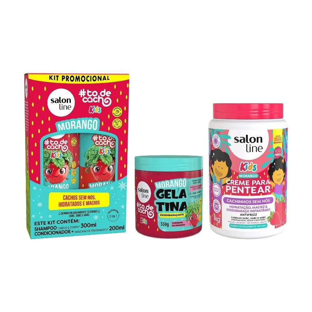 KIT ADEUS DESEMBARAçO COM CHEIRINHO DE MORANGO