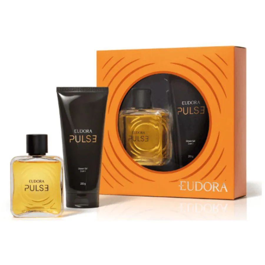 KIT PULSE MASCULINO ( PERFUME 100ML + SHOWER GEL 3 EM 1 200G ) – EUDORA