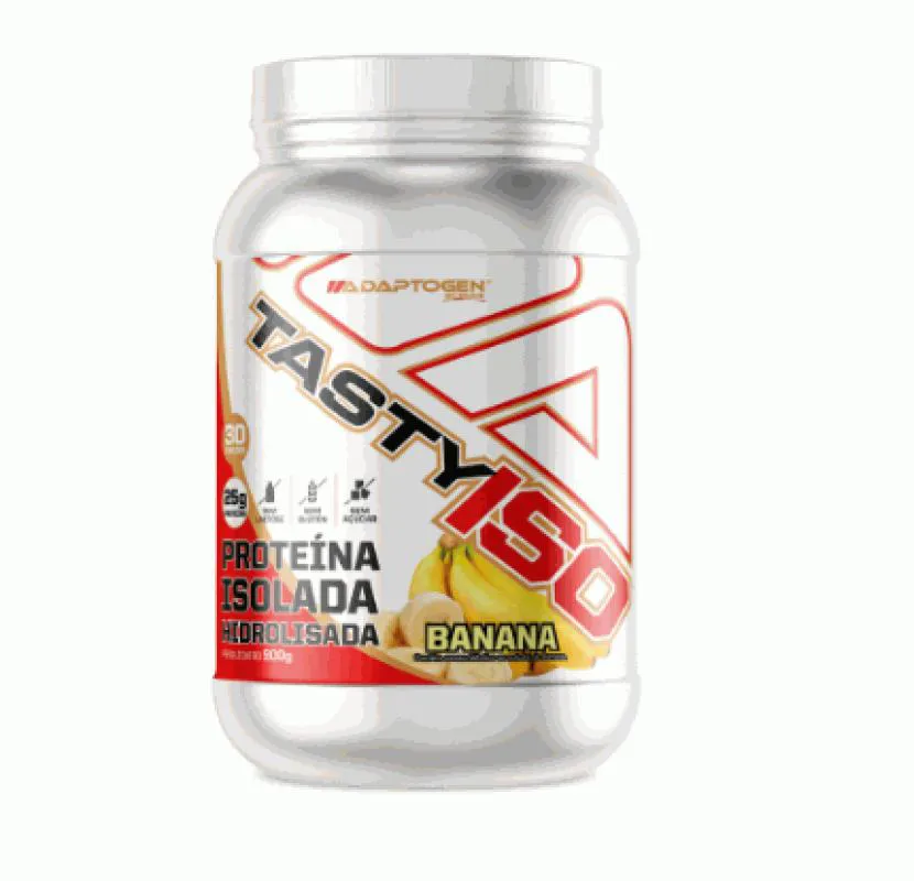 TASTY ISO WHEY (900G) - SABOR: BANANA