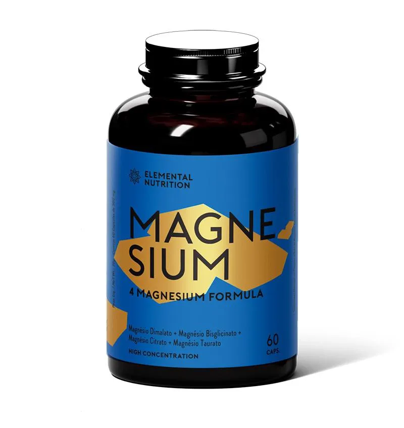 MAGNESIO FOUR 350MG - DIMALATO 100MG, BISGLISINATO 100MG, TAURATO 100MG, CITRATO 50MG
