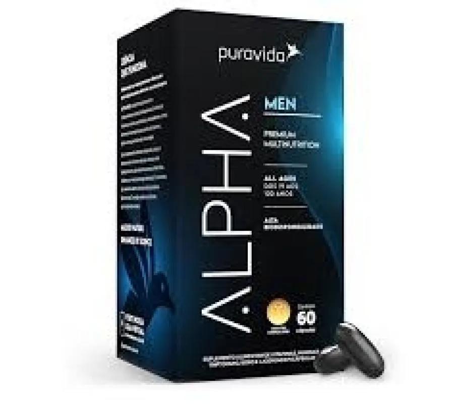 ALPHA MEN (60 CAPS) - PADRãO: ÚNICO