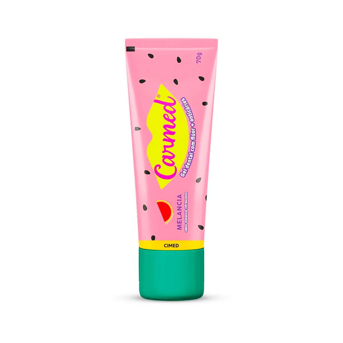 Gel Dental Carmed Melancia com Flúor 70g