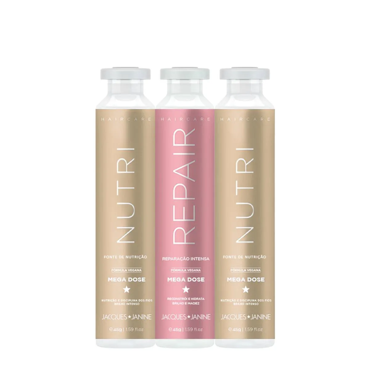 KIT CRONOGRAMA AMPOLAS JACQUES JANINE HIDRATAçãO INTENSA (3 PRODUTOS)