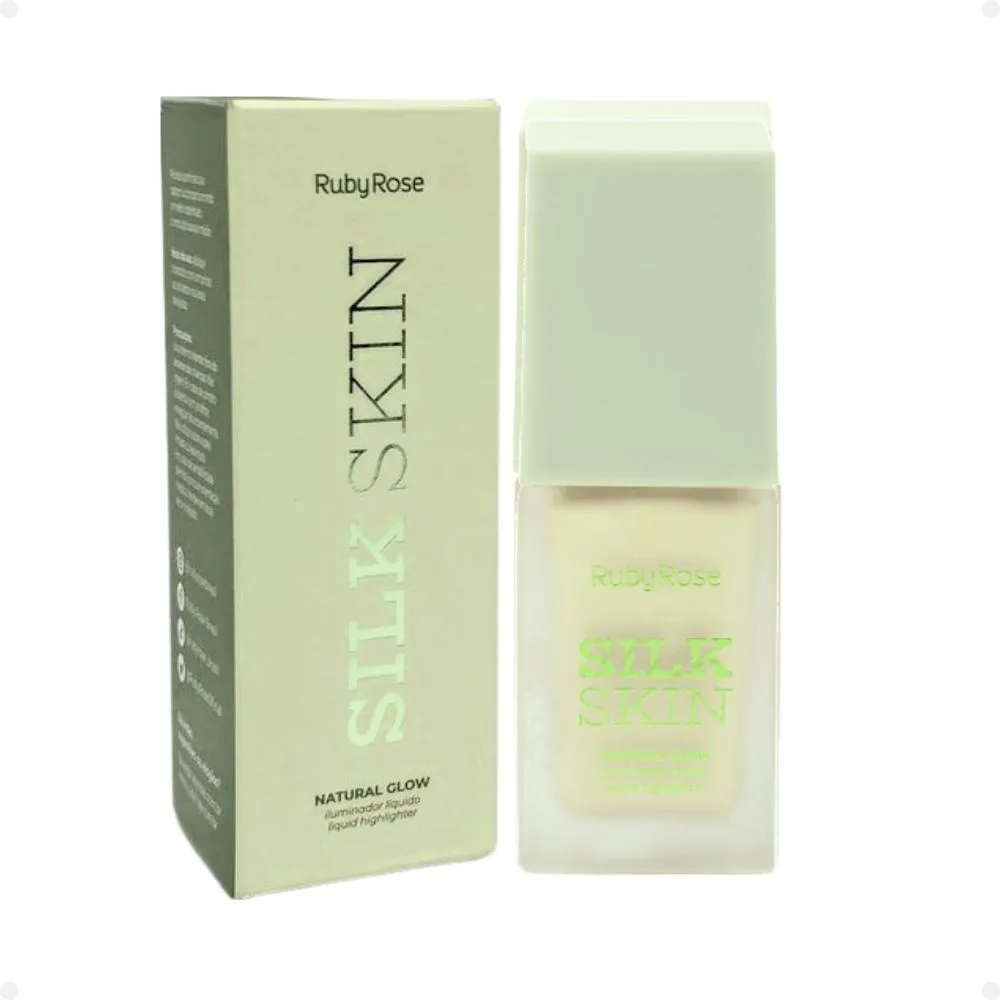 ILUMINADOR LíQUIDO RUBY ROSE SILK SKIN NATURAL GLOW MOONLIGHT HB-F1601-3