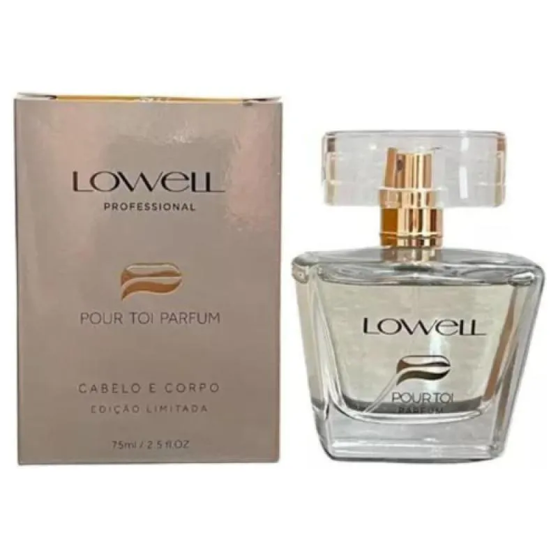 LOWELL - POUR TOI PARFUM - PERFUME CABELO E CORPO 75 ML