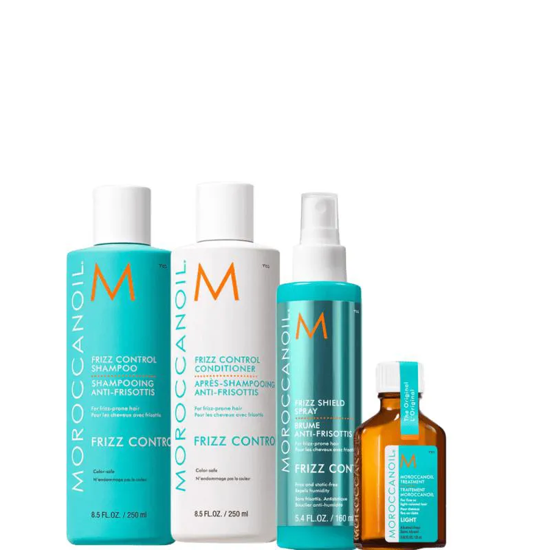 KIT MOROCCANOIL FRIZZ CONTROL + FINALIZAçãO (4 PRODUTOS)