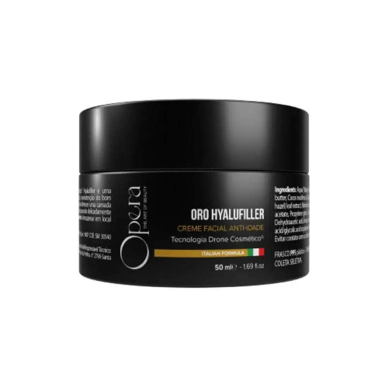 ORO HYALUFILLER - Creme Facial com Tecnologia Drone Cosméticos