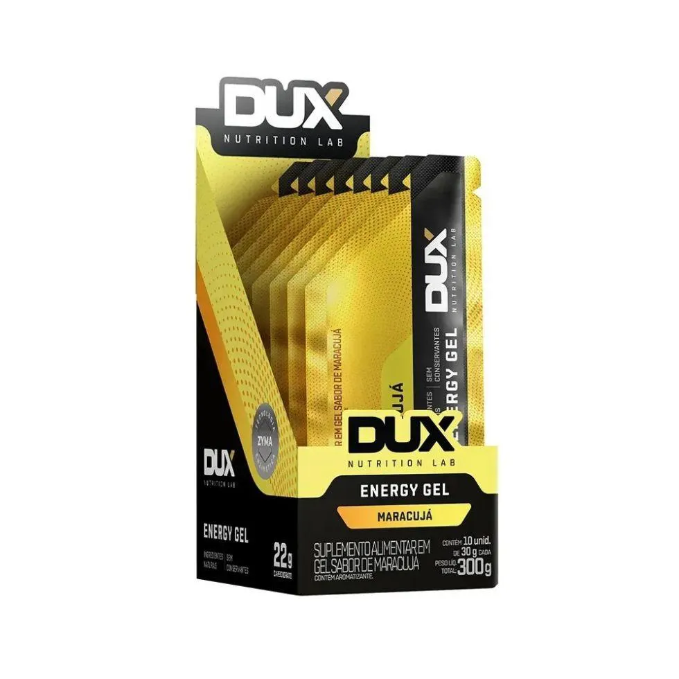 ENERGY GEL DISPLAY (10 UNID 30G) - SABOR: MARACUJá SEM CAFEíNA