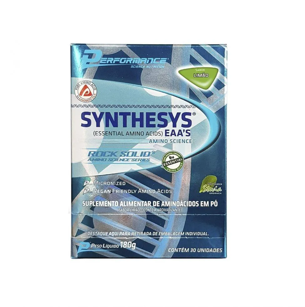 SYNTHESYS (180G - 30 SACHêS DE 6G) - SABOR: LIMãO