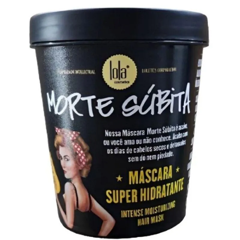 MáSCARA SUPER HIDRATANTE MORTE SúBITA 450G - LOLA
