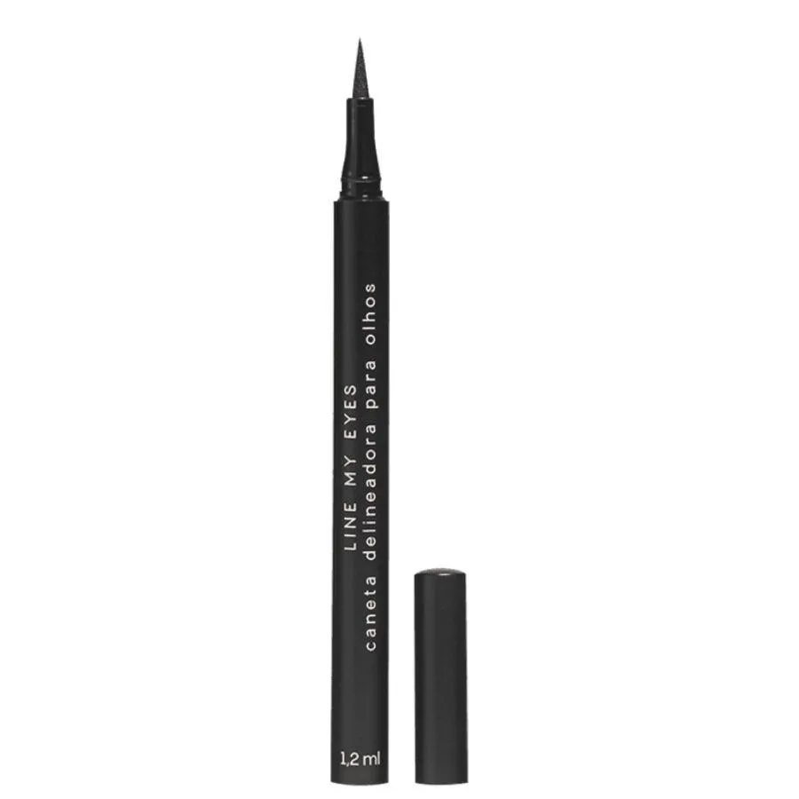 CANETA DELINEADORA PRETA LINE MY EYES 1,2ML - OCéANE EDITION