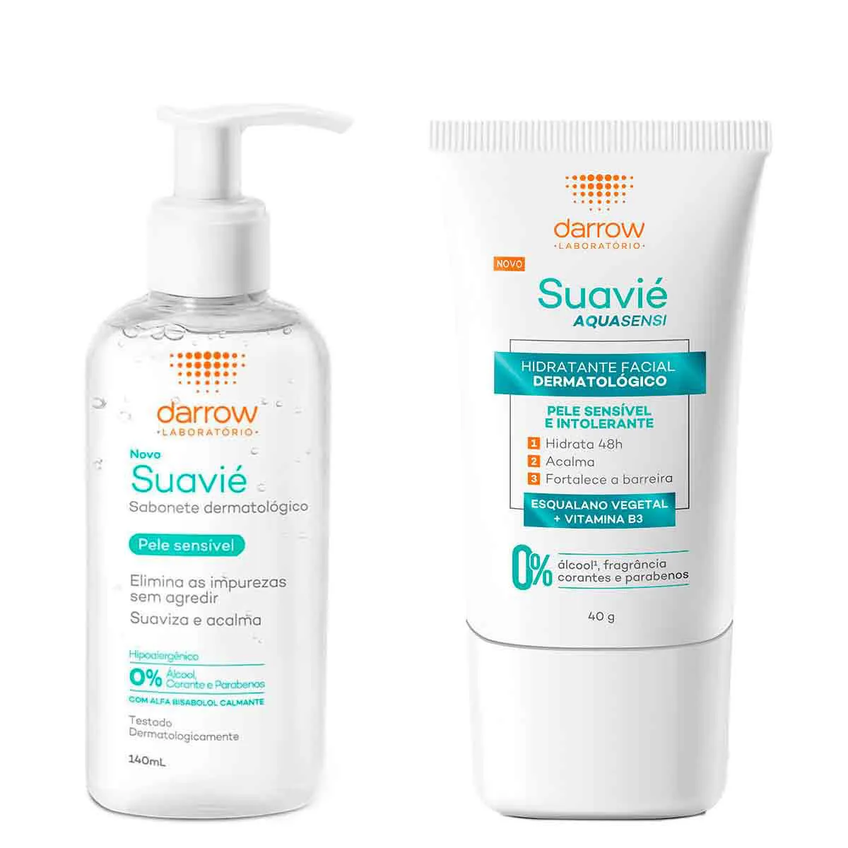 Kit Suavie Pele Sensivel Sabonete Liquido Dermatologico Darrow com ...