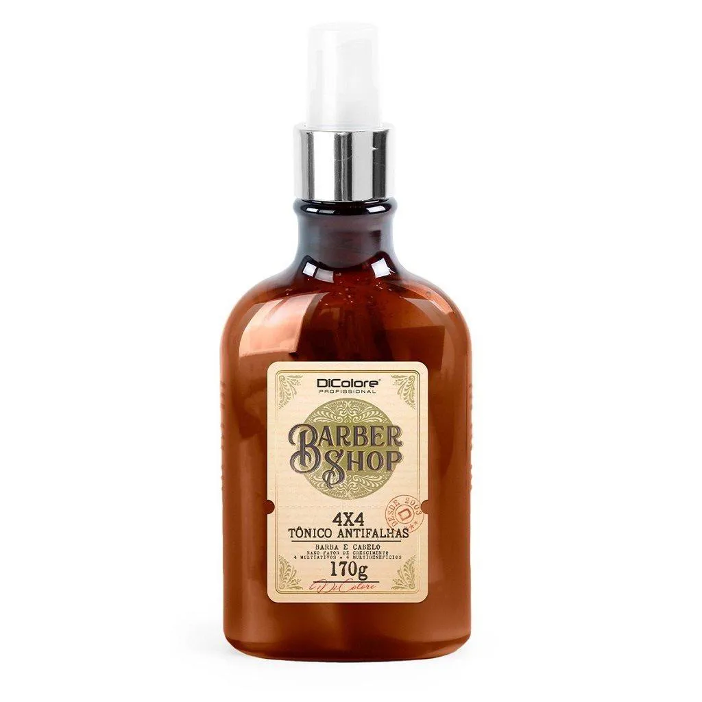 TôNICO ANTIFALHAS 4X4 BARBA E CABELO DICOLORE 170ML