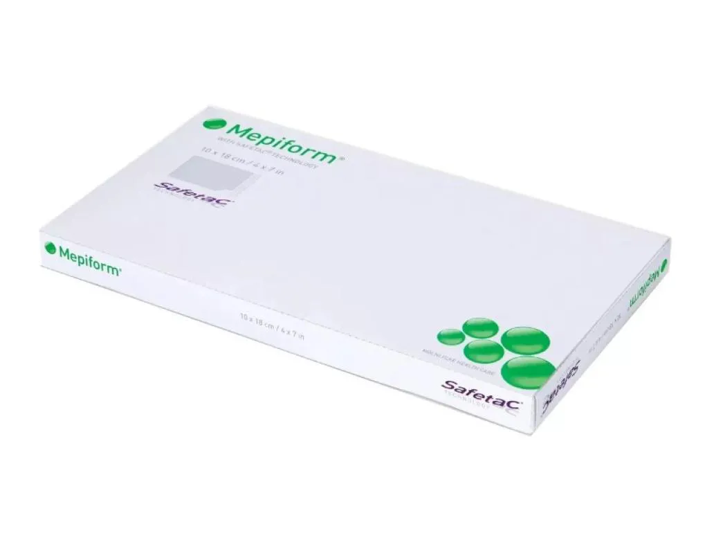 CURATIVO DE SILICONE PARA CICATRIZES E QUELOIDES MEPIFORM 4×30CM (UNIDADE) - MOLNLYCKE