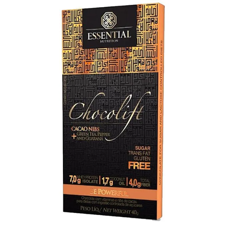 CHOCOLIFT BE POWERFUL CACAO NIBS 40G - ESSENTIAL NUTRITION