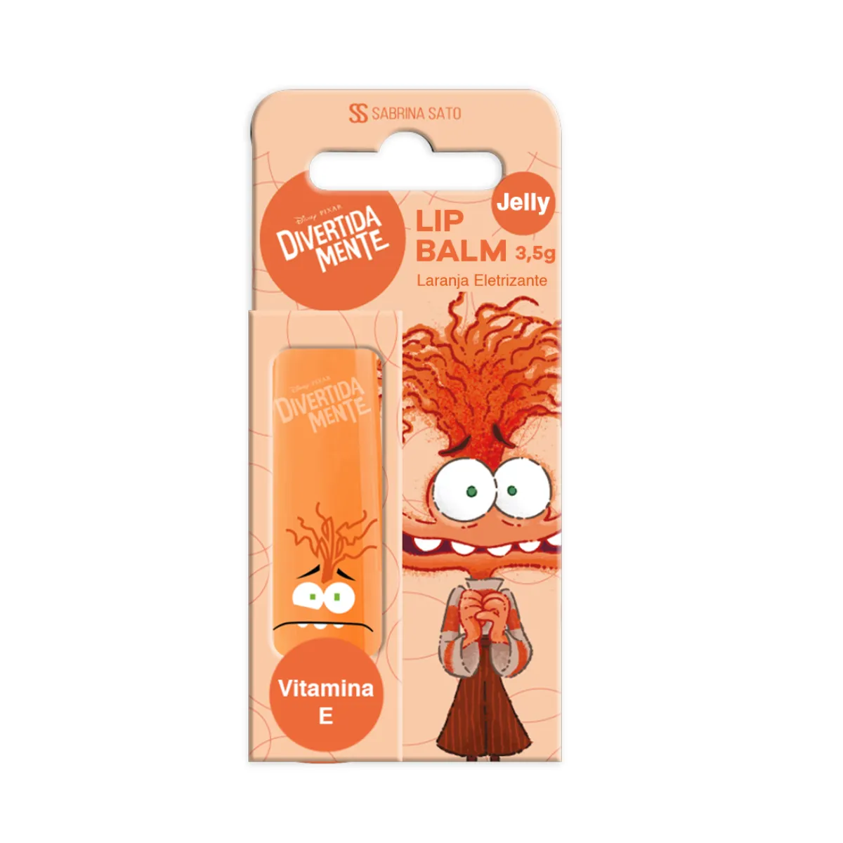 Lip Balm Jelly Divertidamente Ansierdade 3,5g