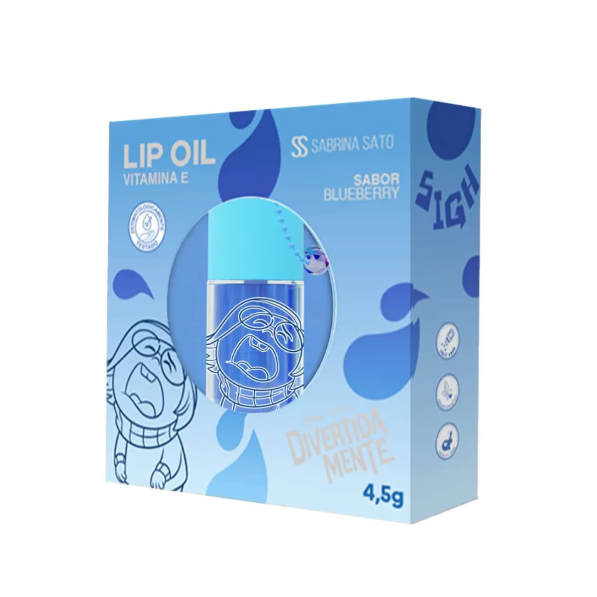  Lip Oil Divertidamente Tristeza Creative House 4,5ml