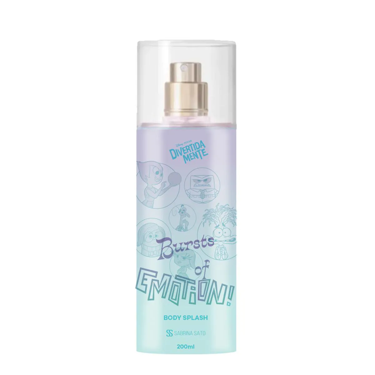 Body Splash Divertidamente Mix Bursts of Emotion 200ml