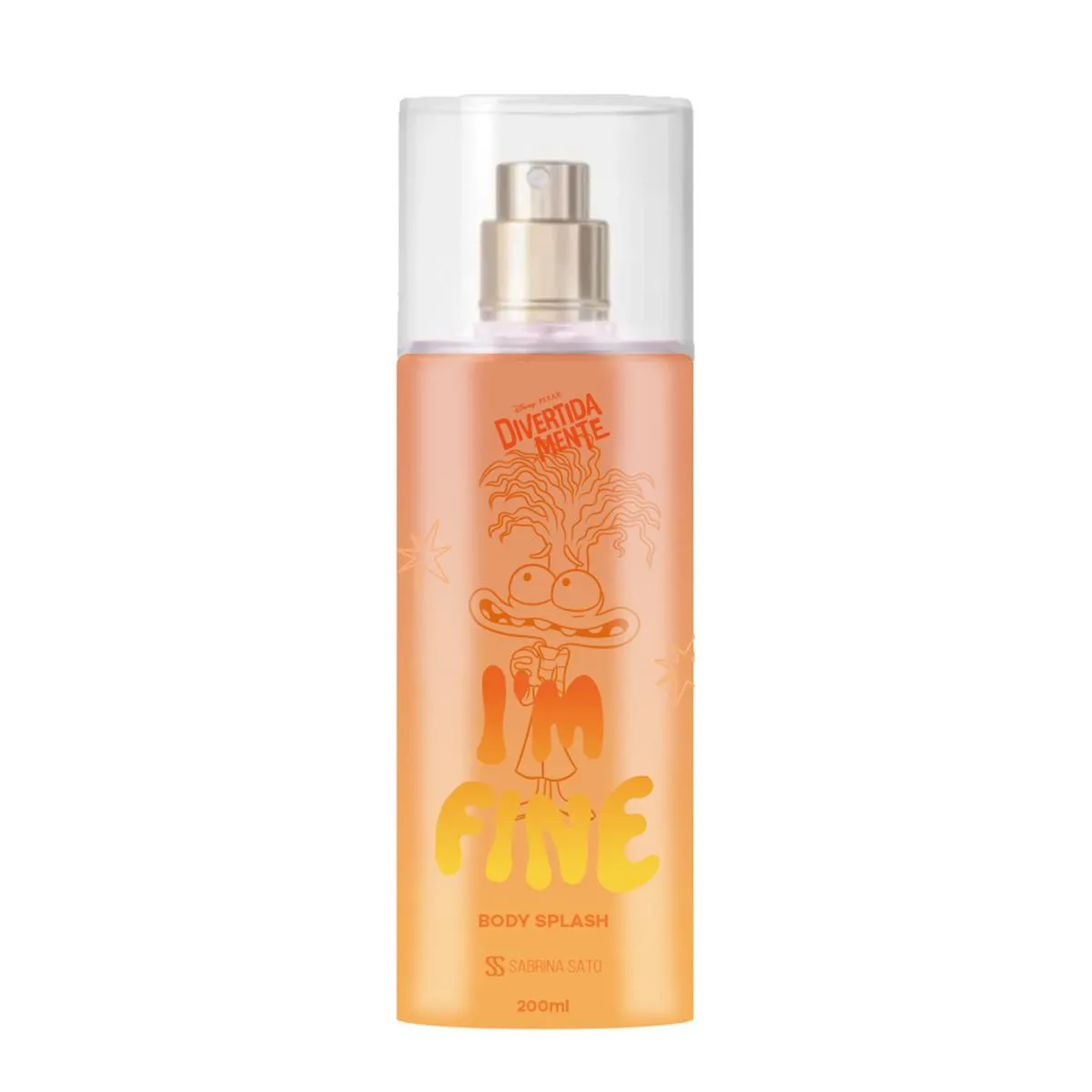 Body Splash Divertidamente Ansiedade I´m Fine 200ml